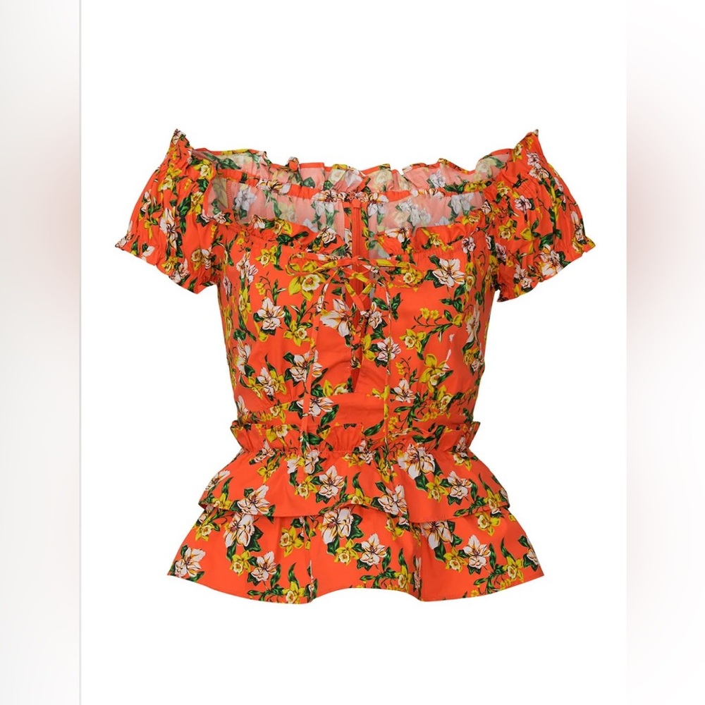 Marissa Webb x RTR
Magnolia Ruffle Front Blouse size 0. New without tags🔥🔥🔥